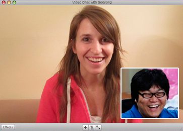 Skype English lesson with Korean student